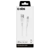 Lightning kábel SBS TECABLEUSBIP5289W 2m biely USB A