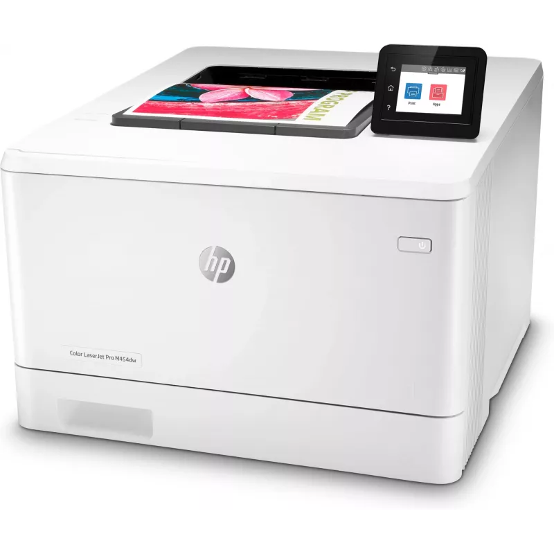 HP Color LaserJet Pro M454dw, tlač, predný USB port na tlač; obojstranná tlač