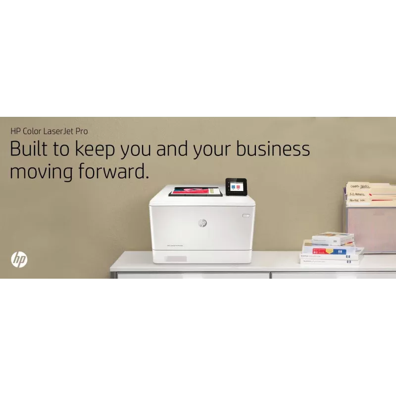 HP Color LaserJet Pro M454dw, tlač, predný USB port na tlač; obojstranná tlač