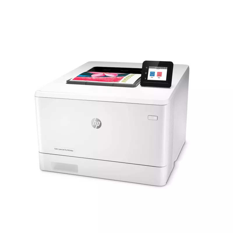 HP Color LaserJet Pro M454dw, tlač, predný USB port na tlač; obojstranná tlač
