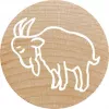 Okrúhla pečiatka Colop 165225 guma drevo 3 cm priemer
