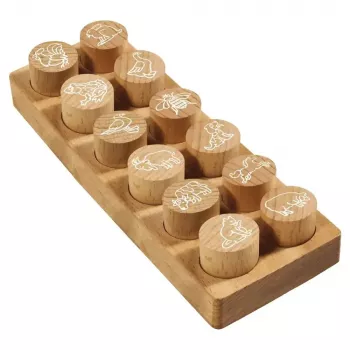 Okrúhla pečiatka Colop 165225 guma drevo 3 cm priemer