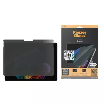 PanzerGlass ® ochranná fólia displeja proti videniu z boku Microsoft Surface Pro X | Pro 8 | Pro 9 | Pro 10 | Pro 11th Edition | Ultra-Wide Fit