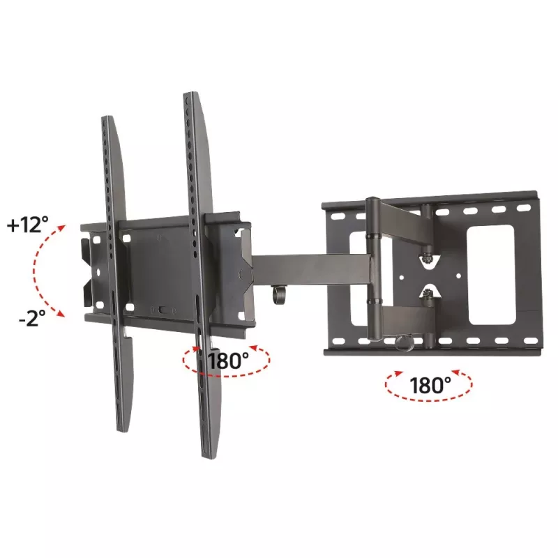 Techly ICA-PLB 148M TV nástenný držiak 139,7 cm (55 palcov) čierny