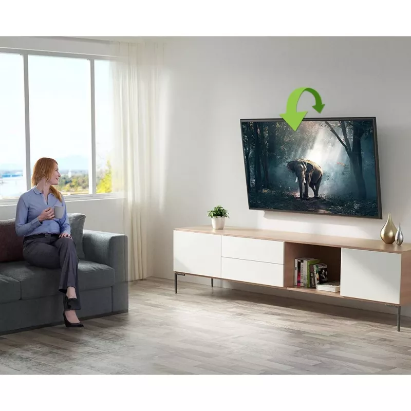 Techly ICA-PLB 148M TV nástenný držiak 139,7 cm (55 palcov) čierny