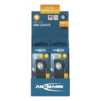 Prívesková baterka Ansmann ML400R čierna LED 5W USB nabíjateľná