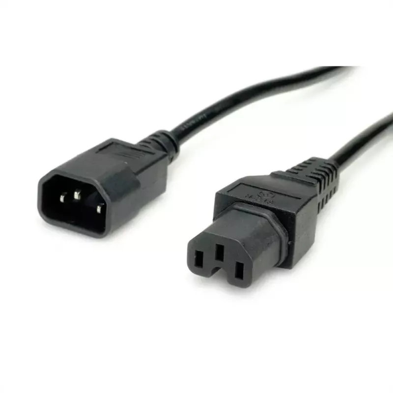 Napájací kábel VALUE 19.99.1123 čierny 3 m C14 C15 spojka