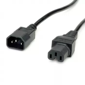 Napájací kábel VALUE 19.99.1123 čierny 3 m C14 C15 spojka