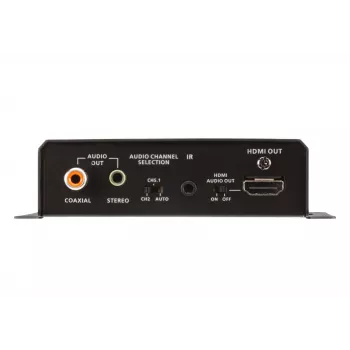 ATEN HDMI HDBaseT prijímač s audio de-embedding / obojsmerným PoH (4K@100m) (HDBaseT Class A) (PoH PSE & PD)