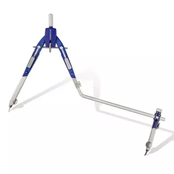 Staedtler Mars Comfort 552 02 rýchlonastaviteľné kružidlo s predlžovacou tyčou, modré