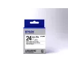 Epson kazeta etikiet Standard LK-6WBN čierna/biela 24mm (9m)