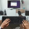 Klávesnica LogiLink ID0188 Home RF Wireless QWERTZ čierna
