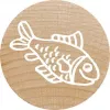 Pečiatka Colop 165224 okrúhla guma drevo 3 cm