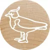 Pečiatka Colop 165224 okrúhla guma drevo 3 cm
