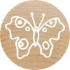 Pečiatka Colop 165224 okrúhla guma drevo 3 cm