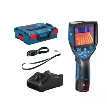 Bosch GTC 400 C Professional ekvivalent šumu teplotného rozdielu (NETD) čierna, modrá 2000 mAh 160 x 120 pixelov integrovaný displej