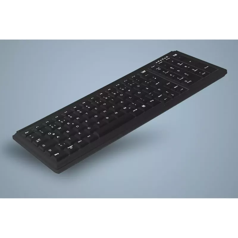 Contour Design Active Key AK-7000 klávesnica Industrial PS/2 QWERTY UK anglická čierna