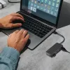 LogiLink USB 3.2 Gen1 4-portový hub čierny 5000 Mbit/s ABS