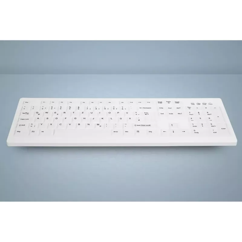 Contour Design Active Key AK-C8100FA-UVS-W/GE klávesnica medicínska USB QWERTY UK angličtina biela