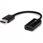 Techly IADAP-DP-HDMIF8K aktívny adaptér DisplayPort 1.4 (M) na HDMI (F), 8K, čierny