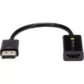 Techly IADAP DP-HDMIF8K video kábel adaptér 0,2 m DisplayPort HDMI Type-A (štandard) čierny