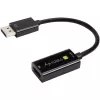 Techly IADAP-DP-HDMIF8K aktívny adaptér DisplayPort 1.4 (M) na HDMI (F), 8K, čierny