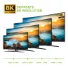 Techly IADAP-DP-HDMIF8K aktívny adaptér DisplayPort 1.4 (M) na HDMI (F), 8K, čierny