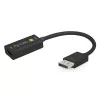 Techly IADAP-DP-HDMIF8K aktívny adaptér DisplayPort 1.4 (M) na HDMI (F), 8K, čierny
