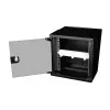 Equip EZMR-10-G 10-palcový 1U panel na vedenie káblov s okami, svetlosivý