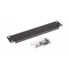 Equip EZBP-10-B 10" (25,4 cm) záslepný panel do racku, 1U, čierny