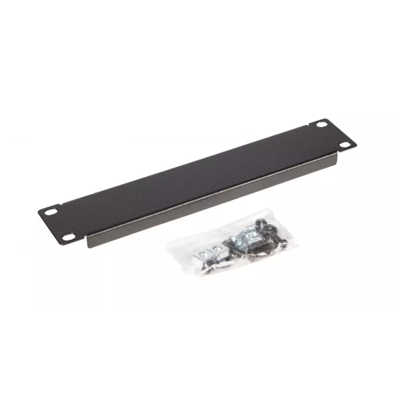 Equip EZBP-10-B 10" (25,4 cm) záslepný panel do racku, 1U, čierny