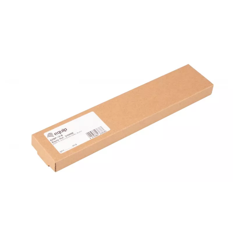 Equip EZBP-10-B 10" (25,4 cm) záslepný panel do racku, 1U, čierny