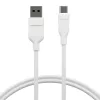 dbramante1928 re-charge CB25ACWH7090 kábel USB-A na USB-C, USB 2.0, 2,5 m, 36 W, recyklovaný plast, biely
