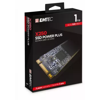 SSD disk Emtec 1 TB M.2 Serial ATA III X250