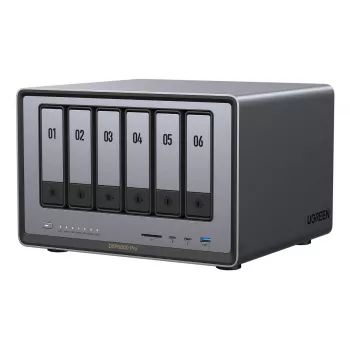 Ugreen DXP6800 Pro NAS desktop Intel® Core™ i5 8 GB DDR5 sivá, čierna
