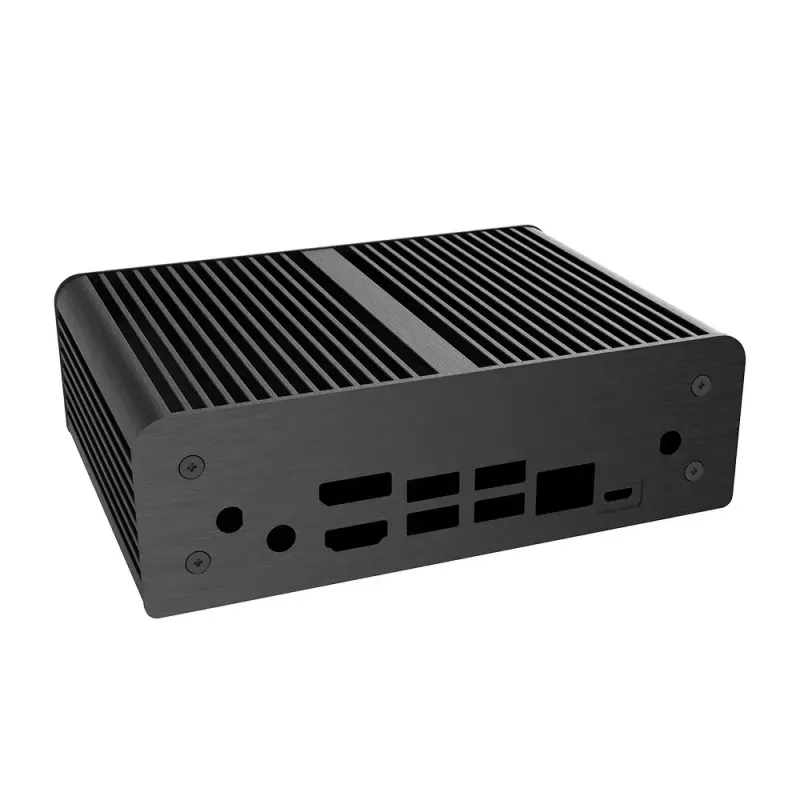 Akasa Machina N bezventilátorová hliníková skrinka pre NVIDIA Jetson Xavier NX a Nano, čierna