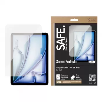 PanzerGlass SAFE. by ® ochranná fólia displeja iPad Air 11'' (2024-2026) | iPad 11'' (2025-2026) | iPad 10.9'' (2022) | Ultra-Wide Fit