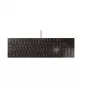 CHERRY KC 6000 tenká klávesnica univerzálna USB AZERTY belgická čierna