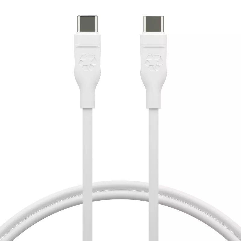 USB-C na USB-C kábel dbramante re-charge Pro 1,2 m USB 2.0, 0,48 Gbit/s, biely