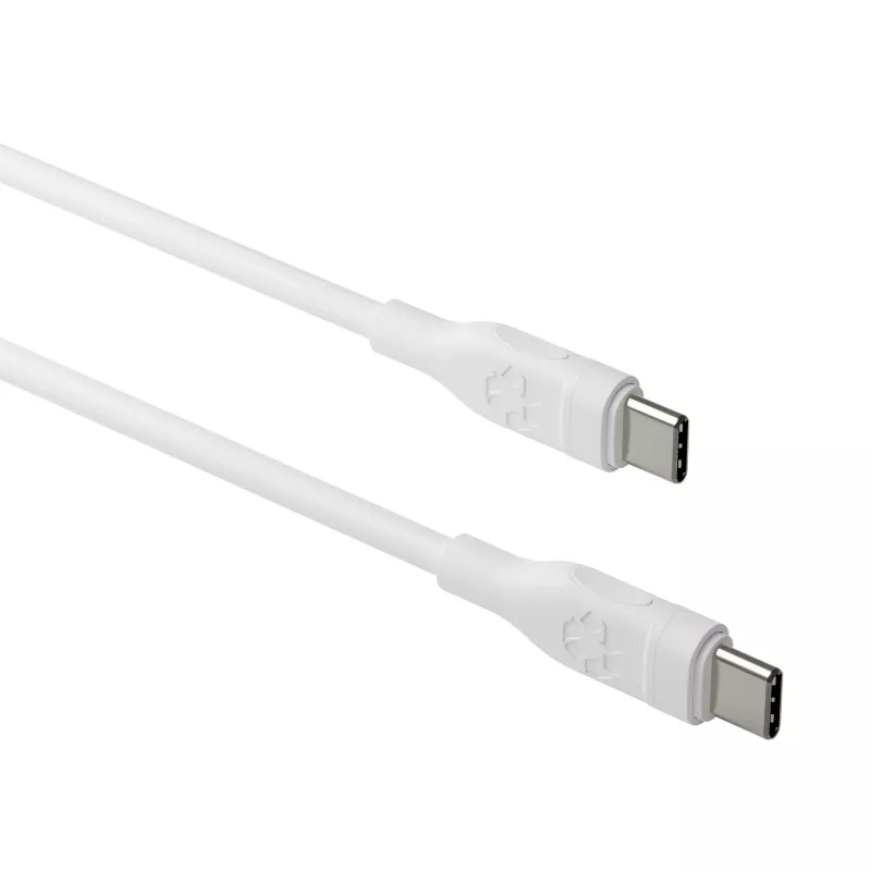 USB-C na USB-C kábel dbramante re-charge Pro 1,2 m USB 2.0, 0,48 Gbit/s, biely