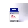 Epson kazeta etikiet Standard LK-4WRN červená/biela 12 mm (9 m)