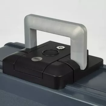 Prenosný trezor Yale YFWC/155/KB1 6,9 l sivý 2 kľúče