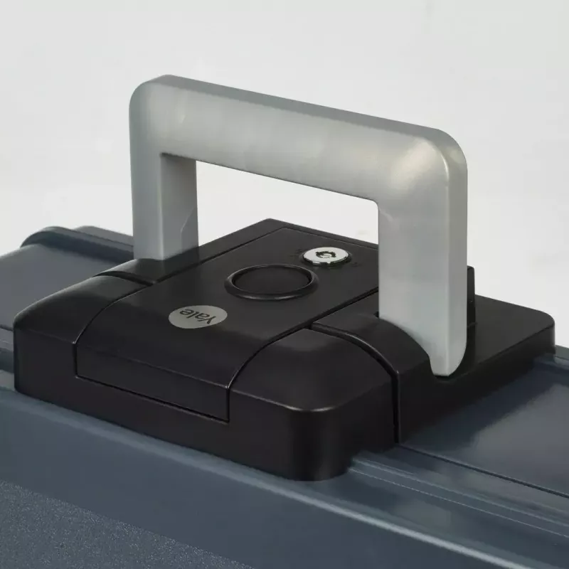 Prenosný trezor Yale YFWC/155/KB1 6,9 l sivý 2 kľúče