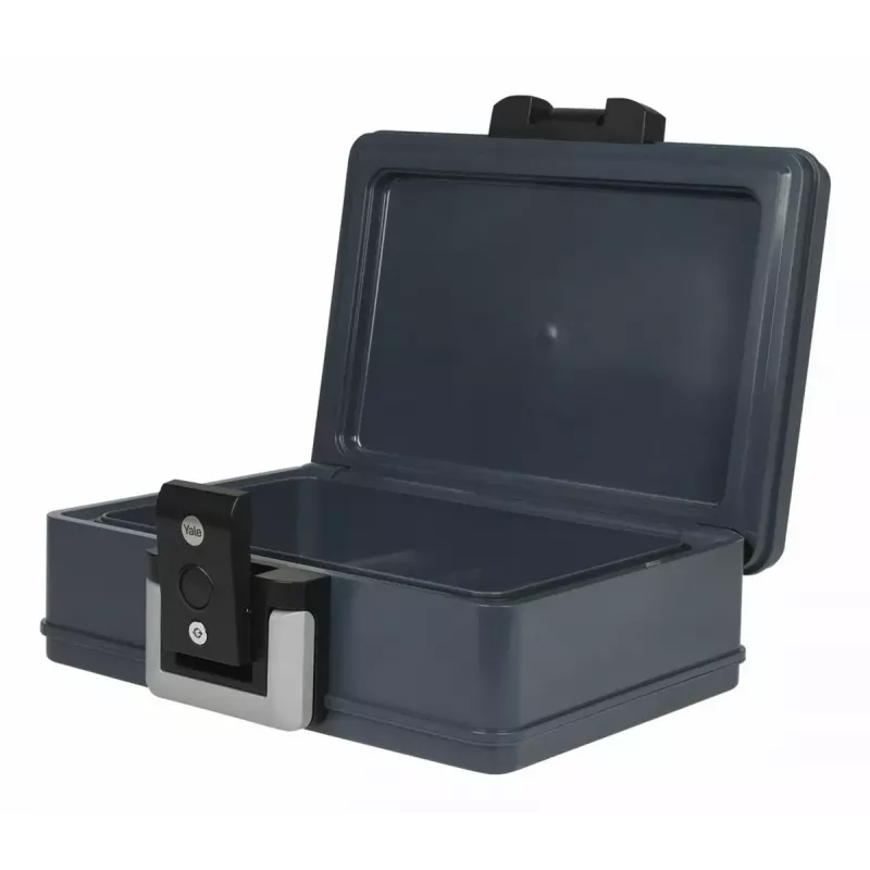 Prenosný trezor Yale YFWC/155/KB1 6,9 l sivý 2 kľúče