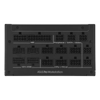 Napájací zdroj ASUS Pro WS 3000 W ATX 3.1 80 PLUS Platinum plne modulárny, 20+4 Pin, 4×16-Pin PCIe, 12×SATA, čierny