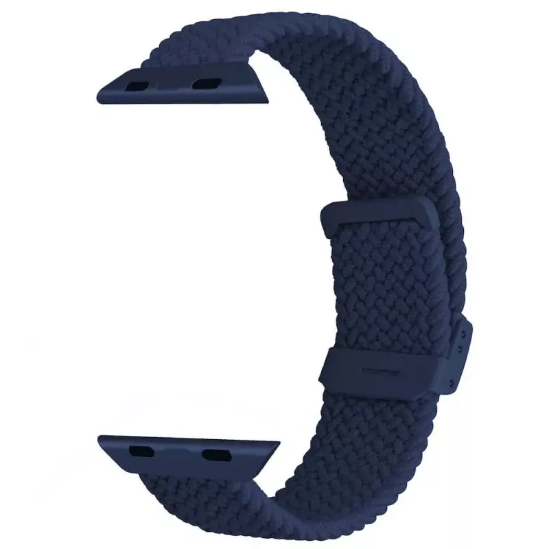 Remienok na hodinky Apple PURO PUAW44LOOPDKBLUE textil 220 mm