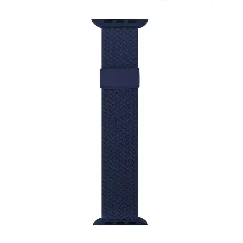 Remienok na hodinky Apple PURO PUAW44LOOPDKBLUE textil 220 mm