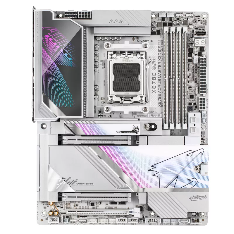 Základná doska GIGABYTE X870E AORUS MASTER X3D ICE, AMD AM5, ATX