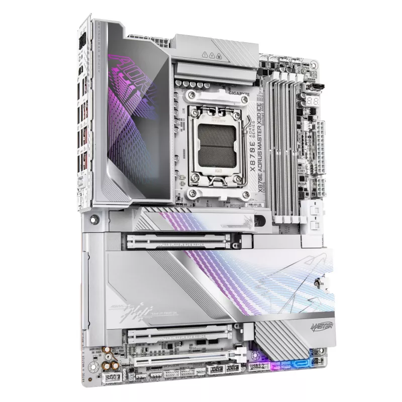 Základná doska GIGABYTE X870E AORUS MASTER X3D ICE, AMD AM5, ATX