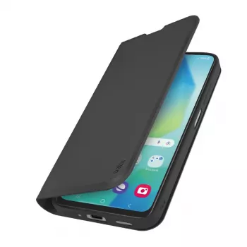 Puzdro na peňaženku SBS Galaxy A17 čierna jednofarebná
